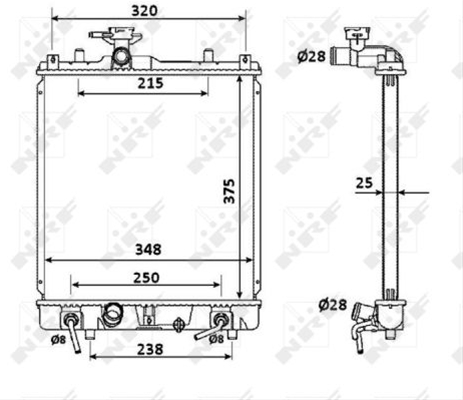 RADIATOR, RACIRE MOTOR