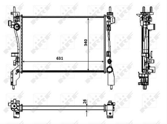 RADIATOR, RACIRE MOTOR