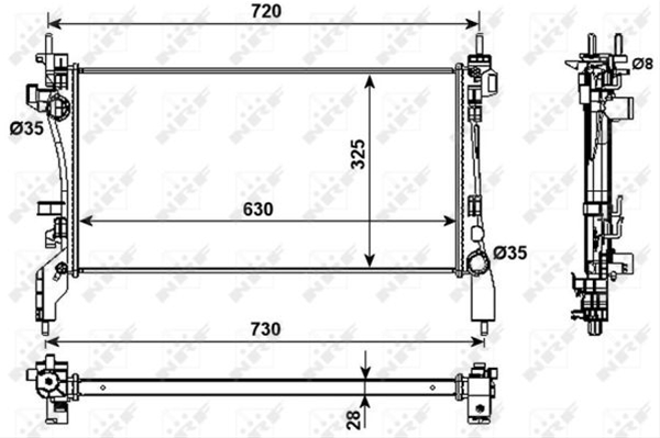 RADIATOR, RACIRE MOTOR