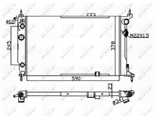 RADIATOR, RACIRE MOTOR