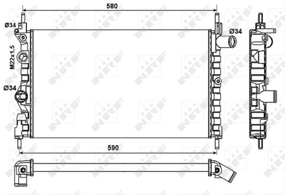 RADIATOR, RACIRE MOTOR