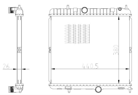 RADIATOR CSNBB