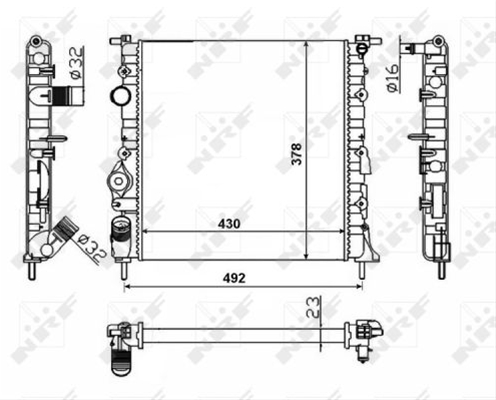 RADIATOR, RACIRE MOTOR