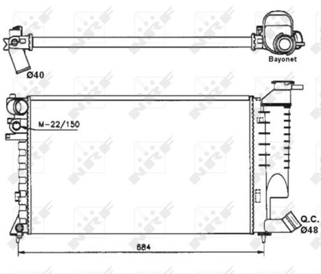 RADIATOR, RACIRE MOTOR