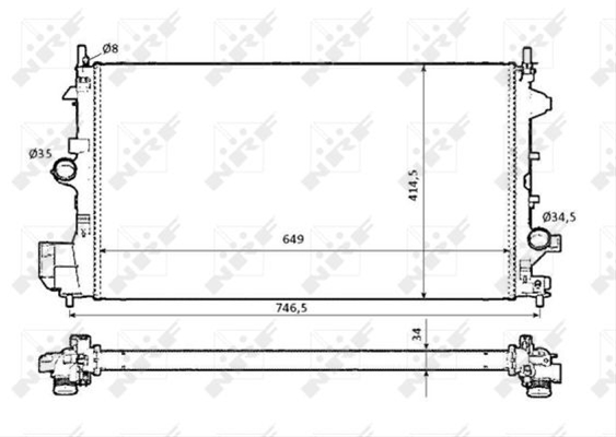 RADIATOR, RACIRE MOTOR