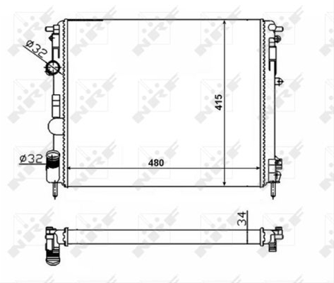 RADIATOR, RACIRE MOTOR