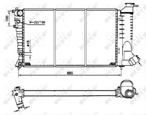 RADIATOR, RACIRE MOTOR