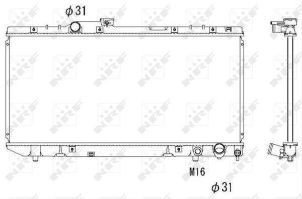 RADIATOR, RACIRE MOTOR