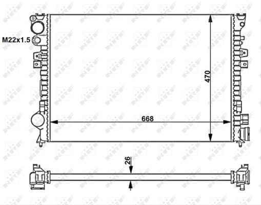 RADIATOR, RACIRE MOTOR