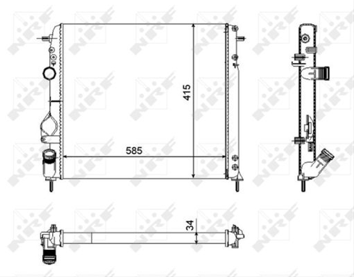 RADIATOR, RACIRE MOTOR