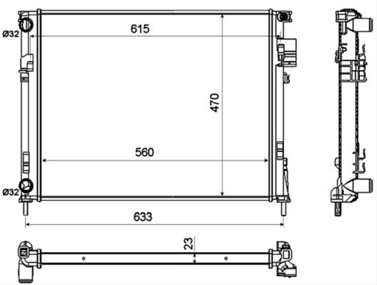 RADIATOR, RACIRE MOTOR