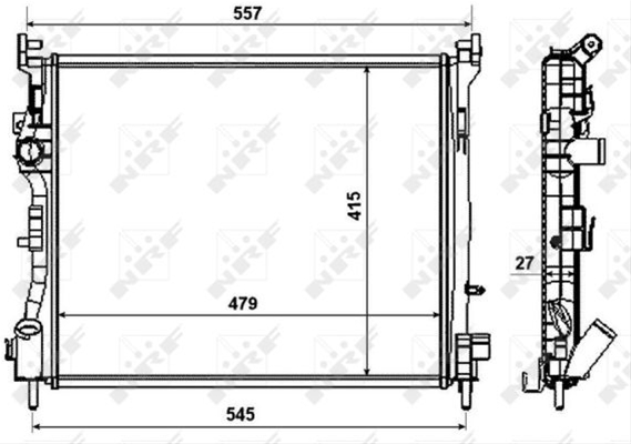 RADIATOR, RACIRE MOTOR