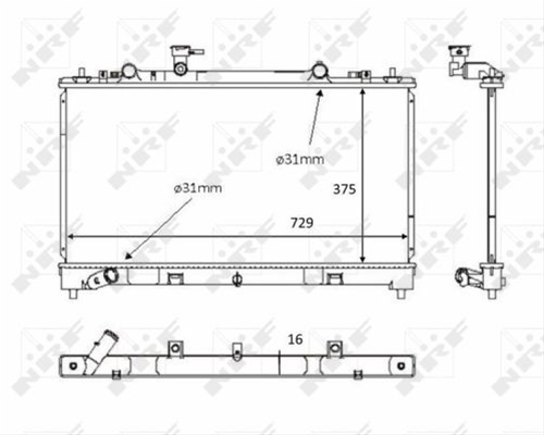 RADIATOR, RACIRE MOTOR