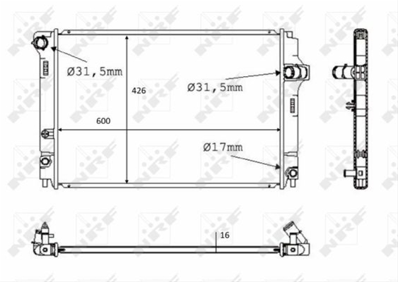 RADIATOR, RACIRE MOTOR