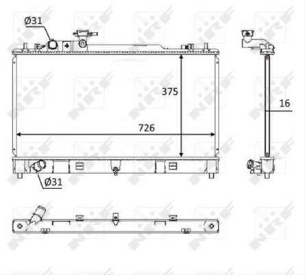 RADIATOR, RACIRE MOTOR