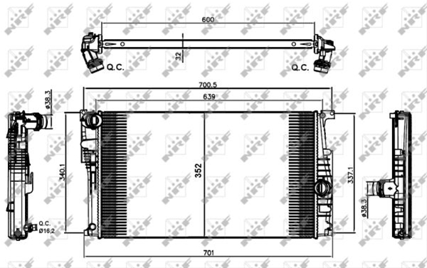 RADIATOR, RACIRE MOTOR