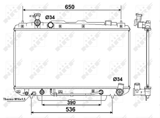 RADIATOR, RACIRE MOTOR