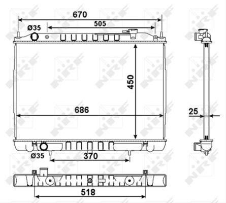 RADIATOR, RACIRE MOTOR