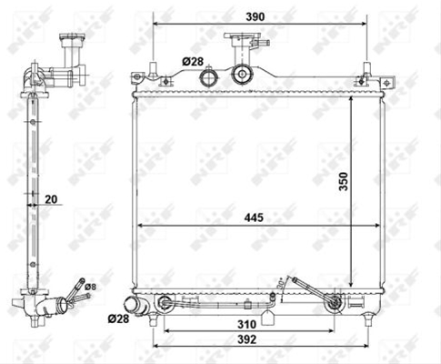 RADIATOR, RACIRE MOTOR