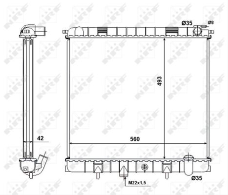 RADIATOR, RACIRE MOTOR