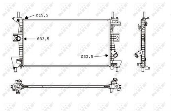 RADIATOR, RACIRE MOTOR