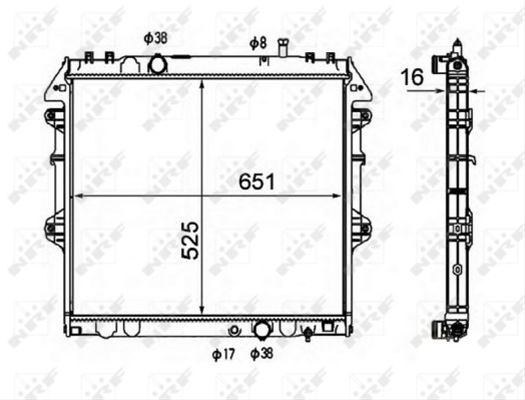 RADIATOR, RACIRE MOTOR