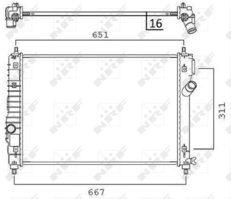 RADIATOR, RACIRE MOTOR