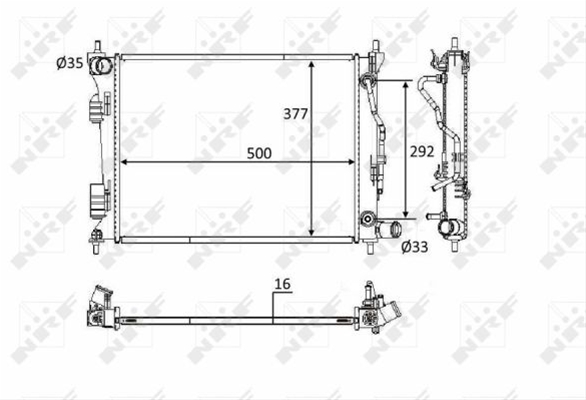 RADIATOR, RACIRE MOTOR