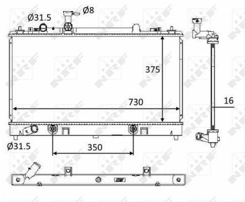RADIATOR, RACIRE MOTOR