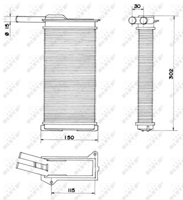 SCHIMBATOR CALDURA, INCALZIRE HABITACLU