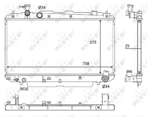 RADIATOR, RACIRE MOTOR