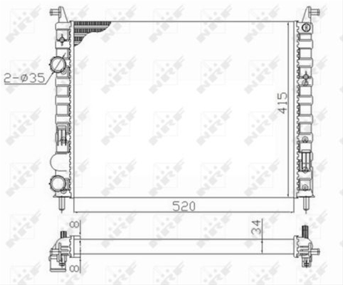 RADIATOR, RACIRE MOTOR