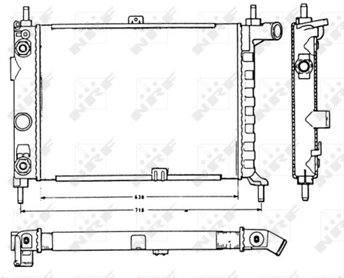 RADIATOR, RACIRE MOTOR