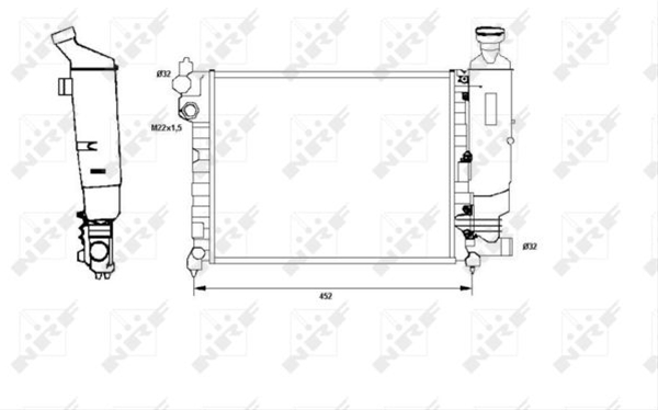 RADIATOR, RACIRE MOTOR