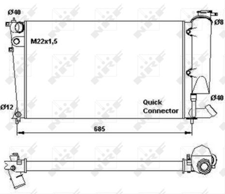 RADIATOR, RACIRE MOTOR
