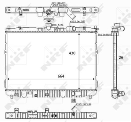 RADIATOR, RACIRE MOTOR