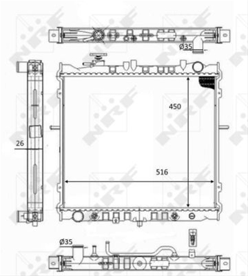RADIATOR, RACIRE MOTOR