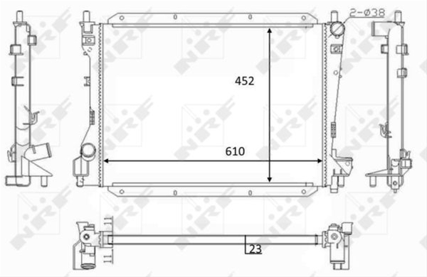 RADIATOR, RACIRE MOTOR