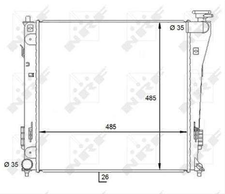 RADIATOR, RACIRE MOTOR