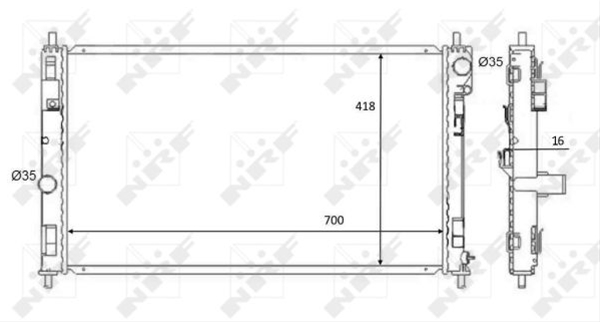 RADIATOR, RACIRE MOTOR