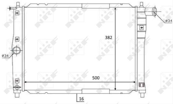 RADIATOR, RACIRE MOTOR