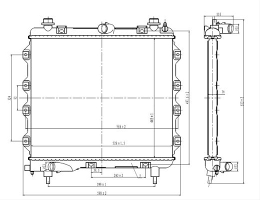 RADIATOR SE26