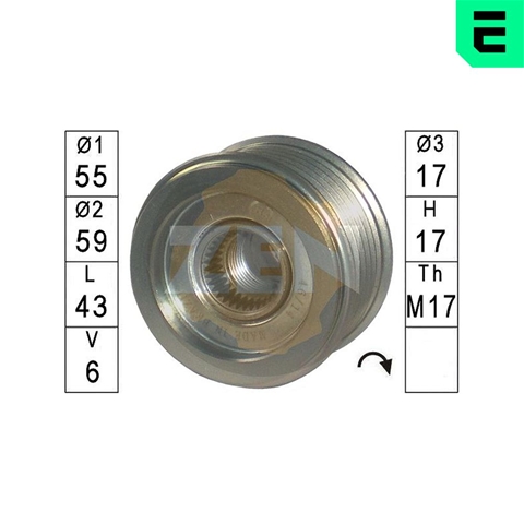 FULIE ALTERNATOR- ERA - CSNBB