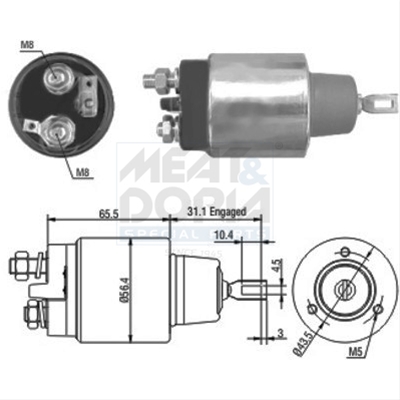SOLENOID, ELECTROMOTOR
