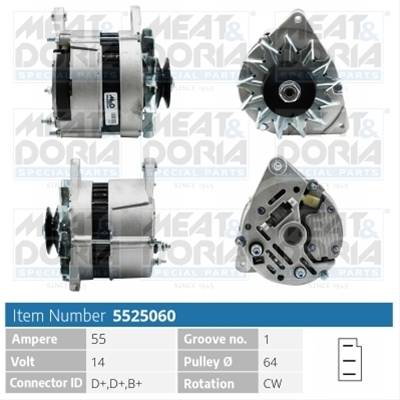 ALTERNATOR NEW MEAT&DORIA