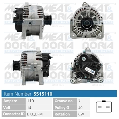 Imagine pentru produsul „ALTERNATOR MEAT&DORIA"