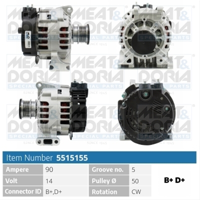 ALTERNATOR NEW MEAT&DORIA