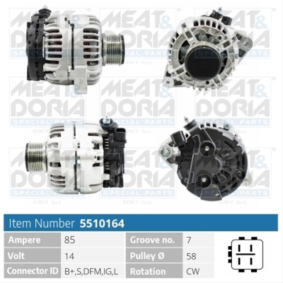 Imagine pentru produsul „ALTERNATOR NEW MEAT&DORIA"