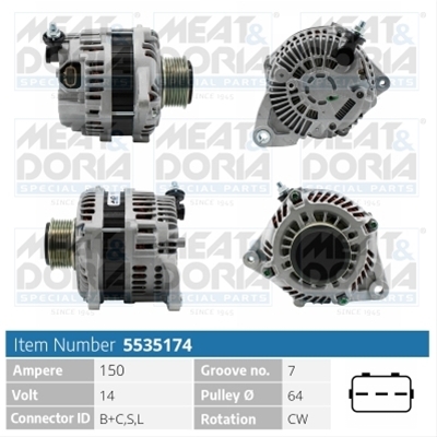Imagine pentru produsul „ALTERNATOR MEAT&DORIA"
