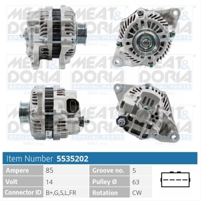 Imagine pentru produsul „ALTERNATOR NEW MEAT&DORIA"